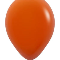 11 inch Sempertex Fashion Sunset Orange Latex Balloons Helium Hi Float