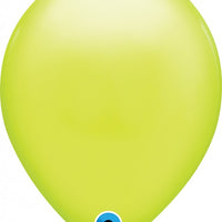 11 inch Qualatex Chartreuse Latex Balloons NOT INFLATED