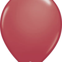 11 inch Qualatex Cradberry Latex Balloons NOT INFLATED