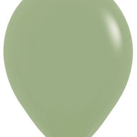 11 inch Sempertex Eucalyptus Latex Balloons NOT INFLATED