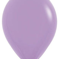 11 inch Sempertex Fashion Lilac Latex Balloons with Helium Hi Float