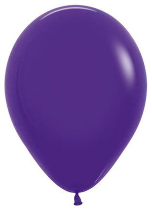 11 inch Sempertex Fashion Violet Latex Balloons with Helium Hi Float