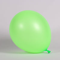 11 inch Sempertex Neon Green Latex Balloons with Helium and Hi Float