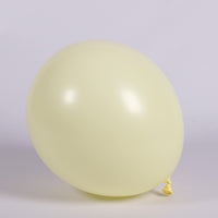 11 inch Sempertex Pastel Matte Yellow Latex Balloons Helium Hi Float