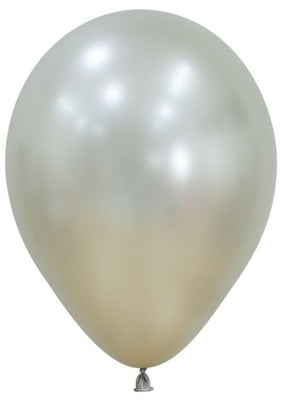 11 inch Sempertex Silk Cream Pearl Latex Balloons Helium and Hi Float