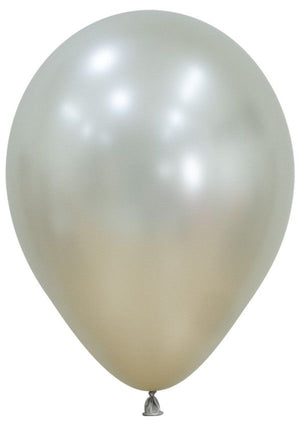 11 inch Sempertex Silk Cream Pearl Latex Balloons Helium and Hi Float