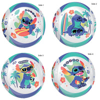 Disney Stitch Orbz Balloons with Helium