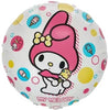 18 inch Cinnamoroll My Melody Ice Cream Birthday Balloons with Helium