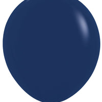 18 inch Sempetex Fashion Navy Latex Balloons with Helium Hi Float