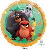 Angry Birds Time To Party Birthday Foil Balloons with Helium