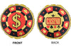 18 inch Casino Night Foil Balloons with Helium