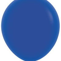 18 inch Sempertex Fashion Royal Blue Latex Balloons  Helium Hi Float