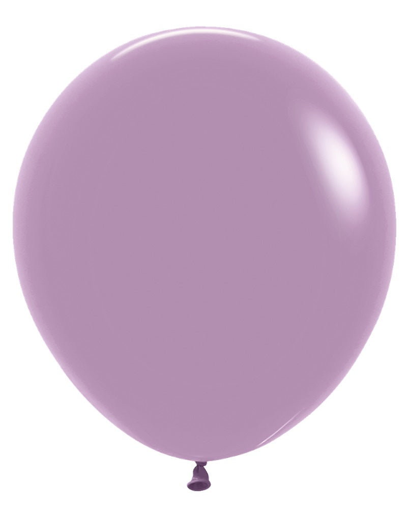 18 inch Sempertex Pastel Dusk Lavender Latex Balloons Helium Hi Float