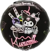 18 inch Cinnamoroll Black Kuromi Birthday Foil Balloons with Helium