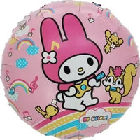 18 inch Cinnamoroll My Melody Foil Balloons with Helium