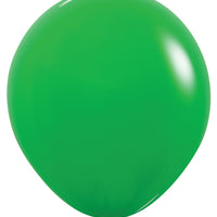 18 inch Sempertex Deluxe Shamrock Latex Balloons with Helium Hi Float