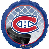 18 inch Hockey Montreal Canadians Foil Balloons with Helium