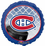 18 inch Hockey Montreal Canadians Foil Balloons with Helium