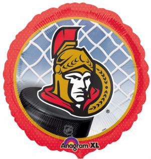 18 inch Hockey Ottawa Senators Foil Balloons with Helium