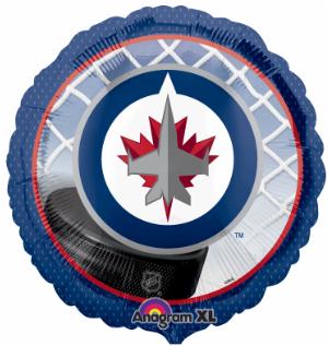 18 inch Hockey Winnipeg Jets Foil Balloons with Helium