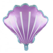 18 inch Seashell Lilac Foil Balloons with Helium