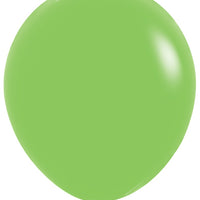 18 inch Sempertex Deluxe Key Lime Green Latex Balloons Helium Hi Float