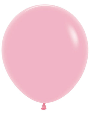 18 inch Sempertex Fashion Pink Latex Balloons with Helium Hi Float