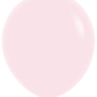 18 inch Sempertex Pastel Matte Pink Latex Balloons Helium Hi Float