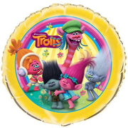 18 inch Trolls Foil Balloons with Helium
