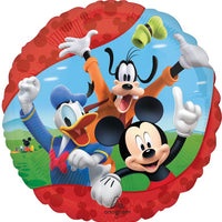Mickey Mouse Clubhouse Birthay Foil Balloons with Helium