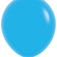 18 inch Sempertex Fashion Blue Latex Balloons with Helium Hi Float