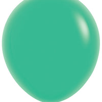 18 inch Sempertex Fashion Green Latex Balloons with Helium Hi Float