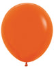 18 inch Sempertex Fashion Orange Latex Balloons with Helium Hi Float