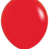 18 inch Sempertex Fashion Red Latex Balloons with Helium Hi Float