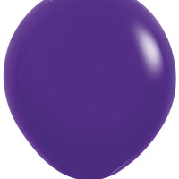 18 inch Sempertex Fashion Violet Purple Latex Balloons Helium Hi Float