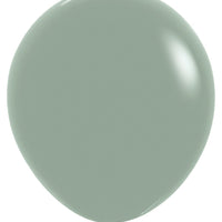 18 inch Sempertex Pastel Dusk Laurel Latex Balloons Helium Hi Float