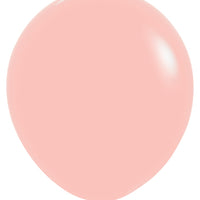 18 inch Sempertex Pastel Matte Melon Latex Balloons Helium Hi Float