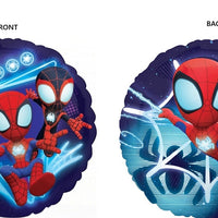 18 inch Spidey An His Amazing Friends Foil Balloons with Helium