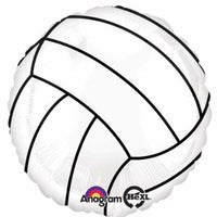 18 inch Volleyball Foil Balloons with Helium
