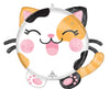 Kawaii Kitty Shape Roly Polies Balloons with Helium and Weight