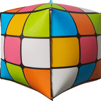 Rubik Cube Balloons with Helium