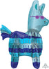 Battle Royal Llama Shape Foil Balloons with Helium and Weight