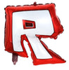 Roblox Logo Birthday Balloons with Helium and Weight