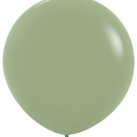 24 inch Sempertex Fashion Eucalyptus Latex Balloons Helium Weight