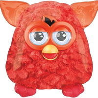 Furby Red Birthday Balloons with Helium and Weight