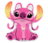 Lilo Stitch Angel Shape Foil Balloon with Helium and Weight