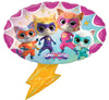 Super Kitties Birthday Balloons with Helium and Weight