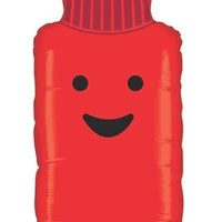 Food Ketchup Shape Foil Balloons with Helium and Weight