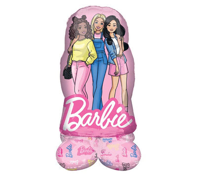 37 inch Barbie Airloonz Birthday Balloons AIR FILLED ONLY