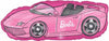 Barbie Roadster Car Birthday Balloon with Helium and Weight